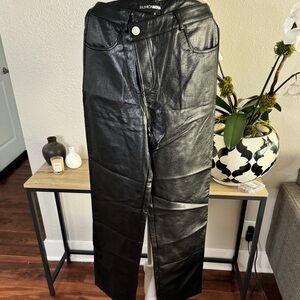 Fashion Nova Faux Leather Pants